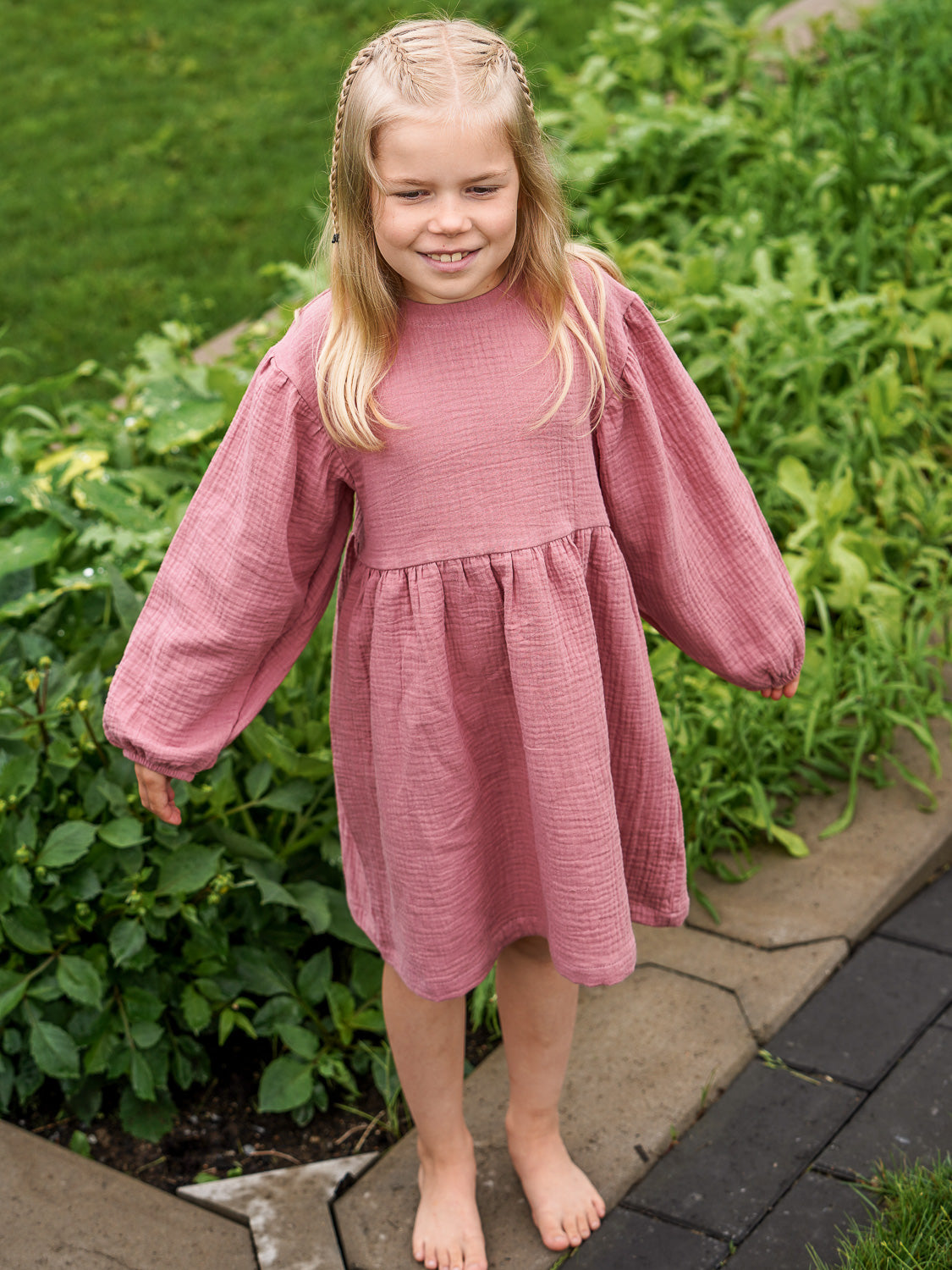 Aava mini -mekko, Mauve