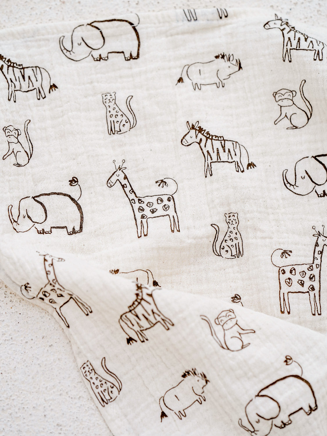 Muslin, Animals
