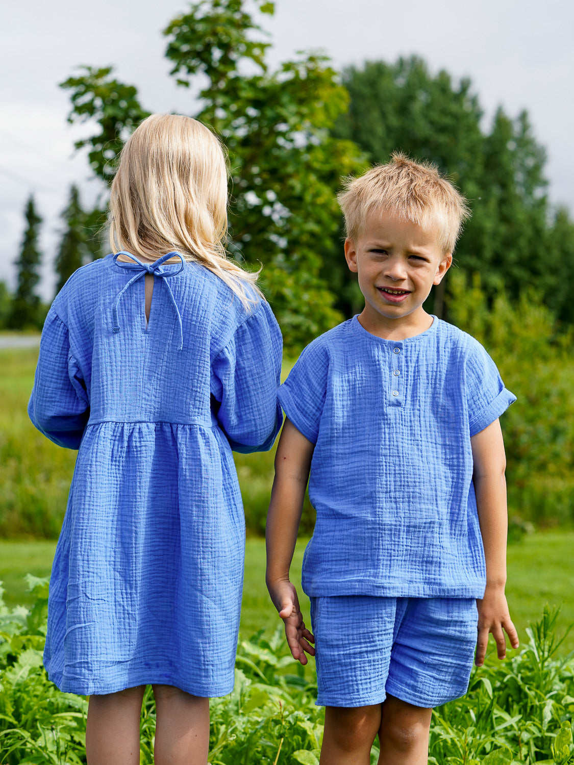 Aava mini -mekko, Cobalt blue