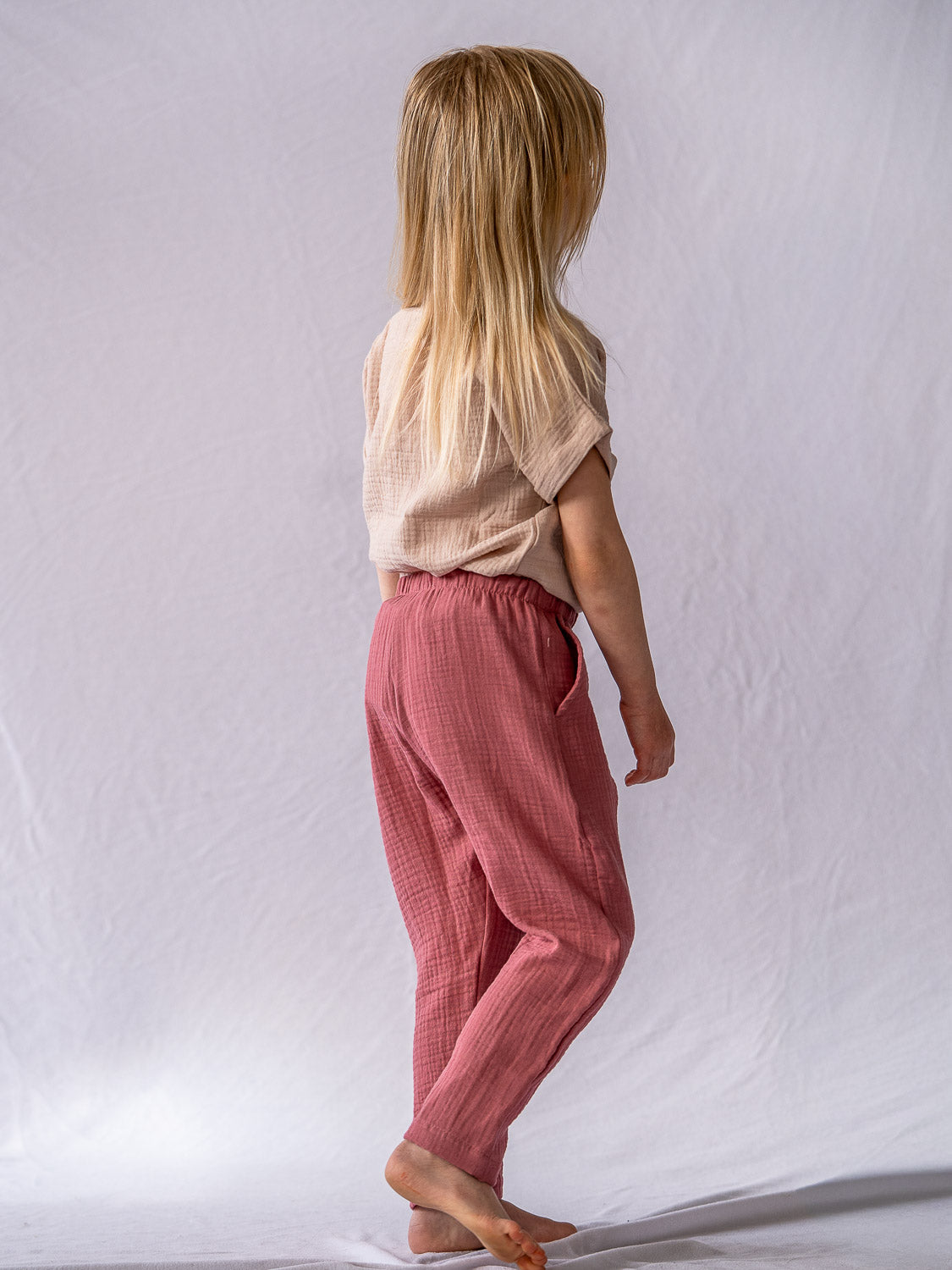 Muslinbyxor, Mauve