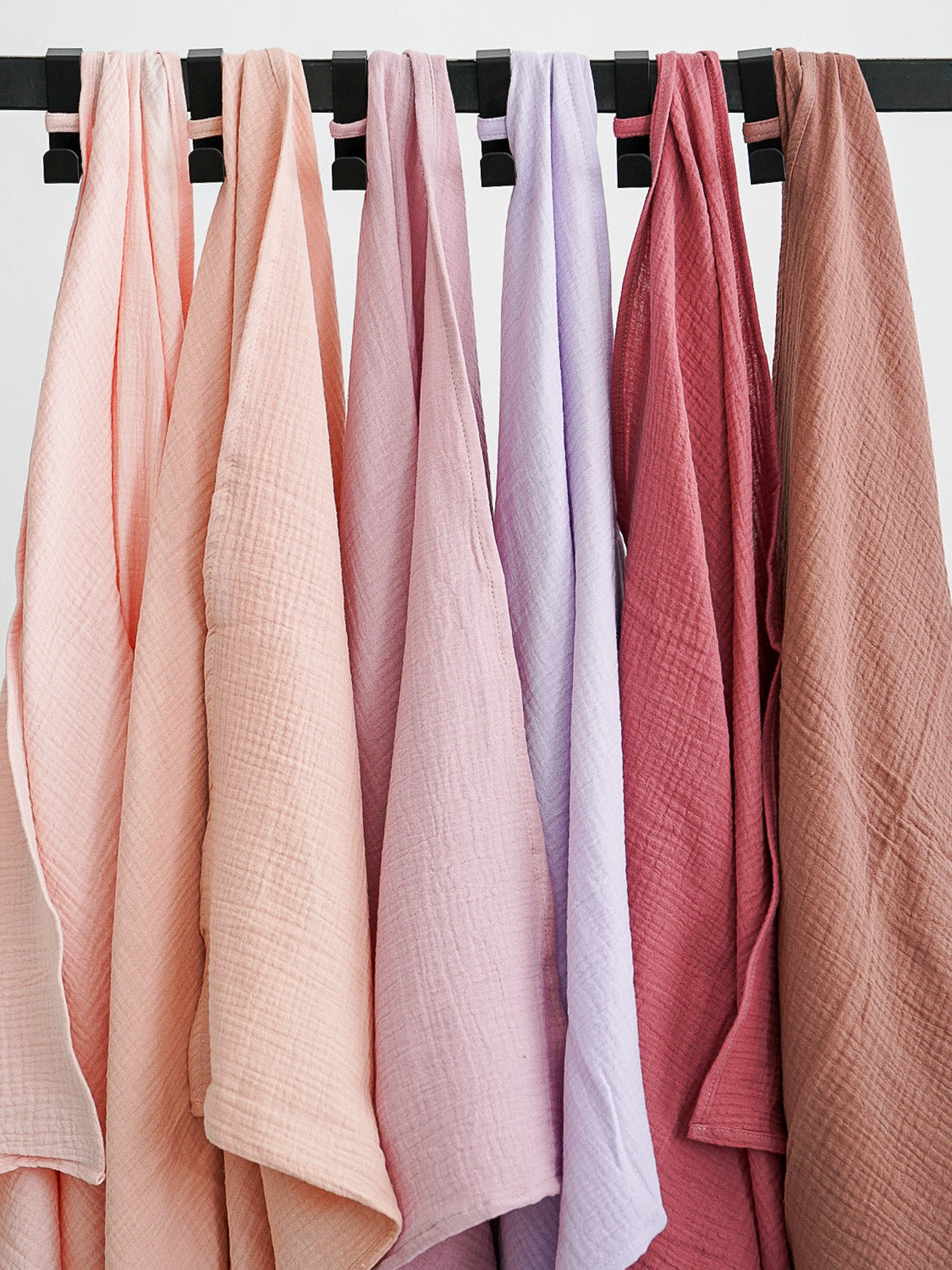 Syli Musselindecke, Rot/Lila-Töne