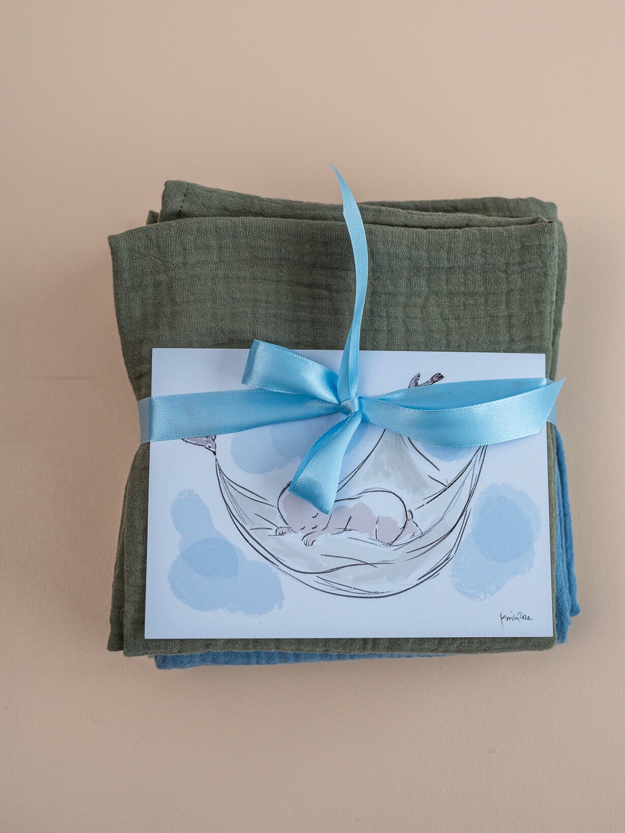 Vauvalahja 24€, Blue-green