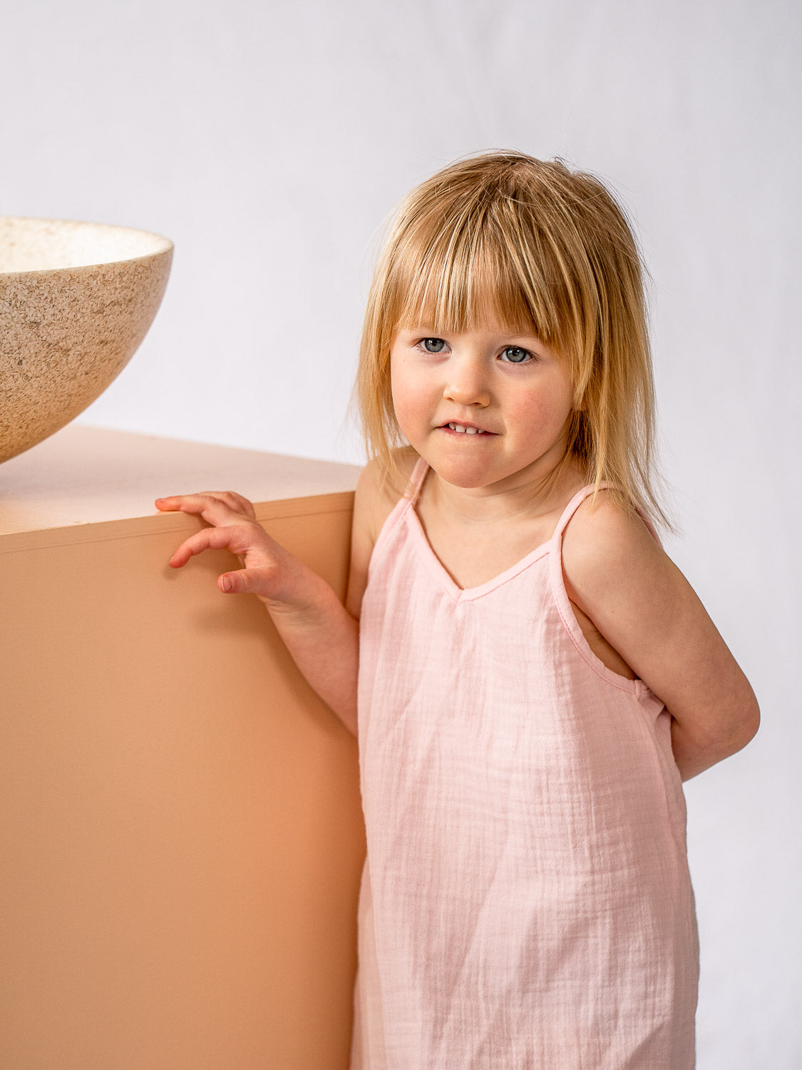 Una Lehto Mini-Kleid, Light rose