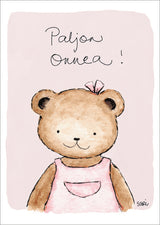 Nalle_vaaleanpunainen