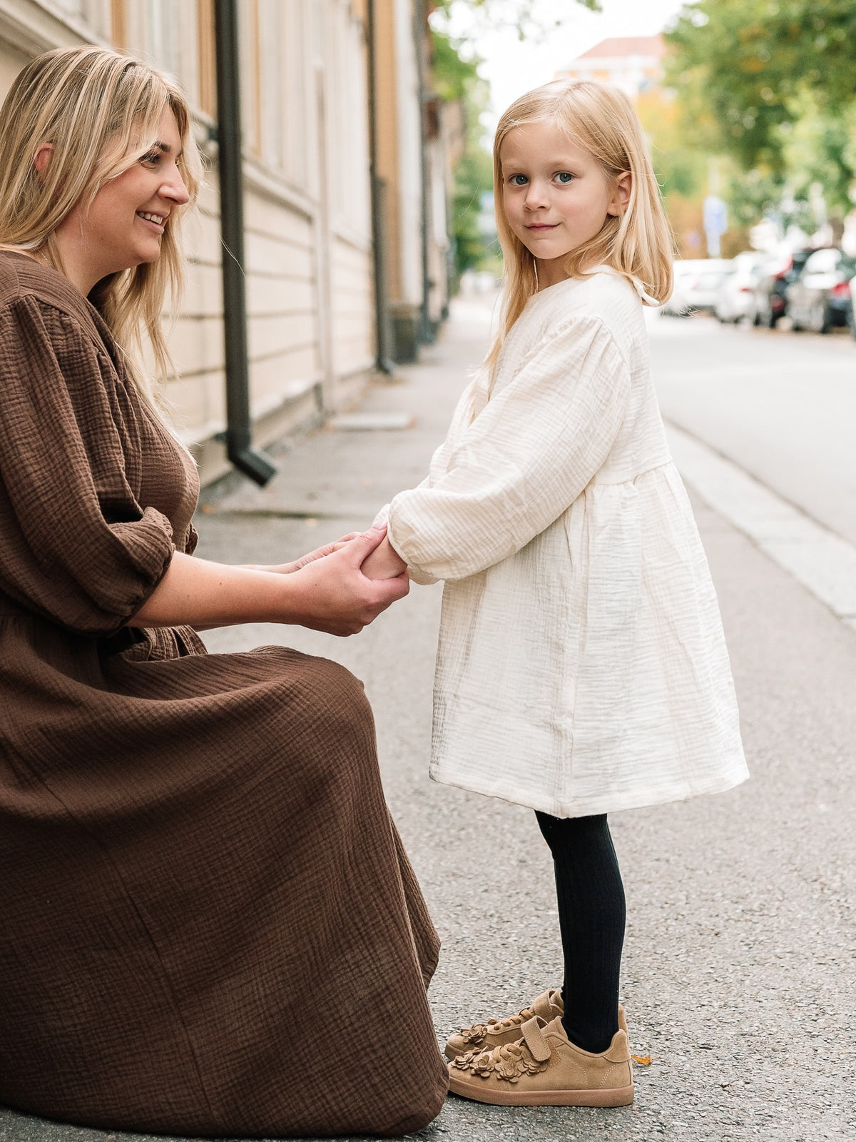 Aava mini -mekko, Ivory