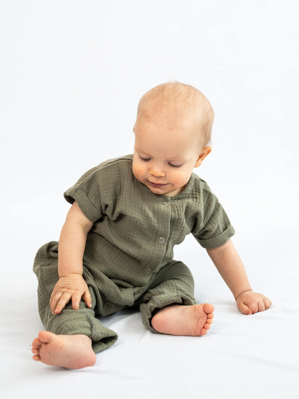 Harso-haalari, Olive (lyhythihainen)