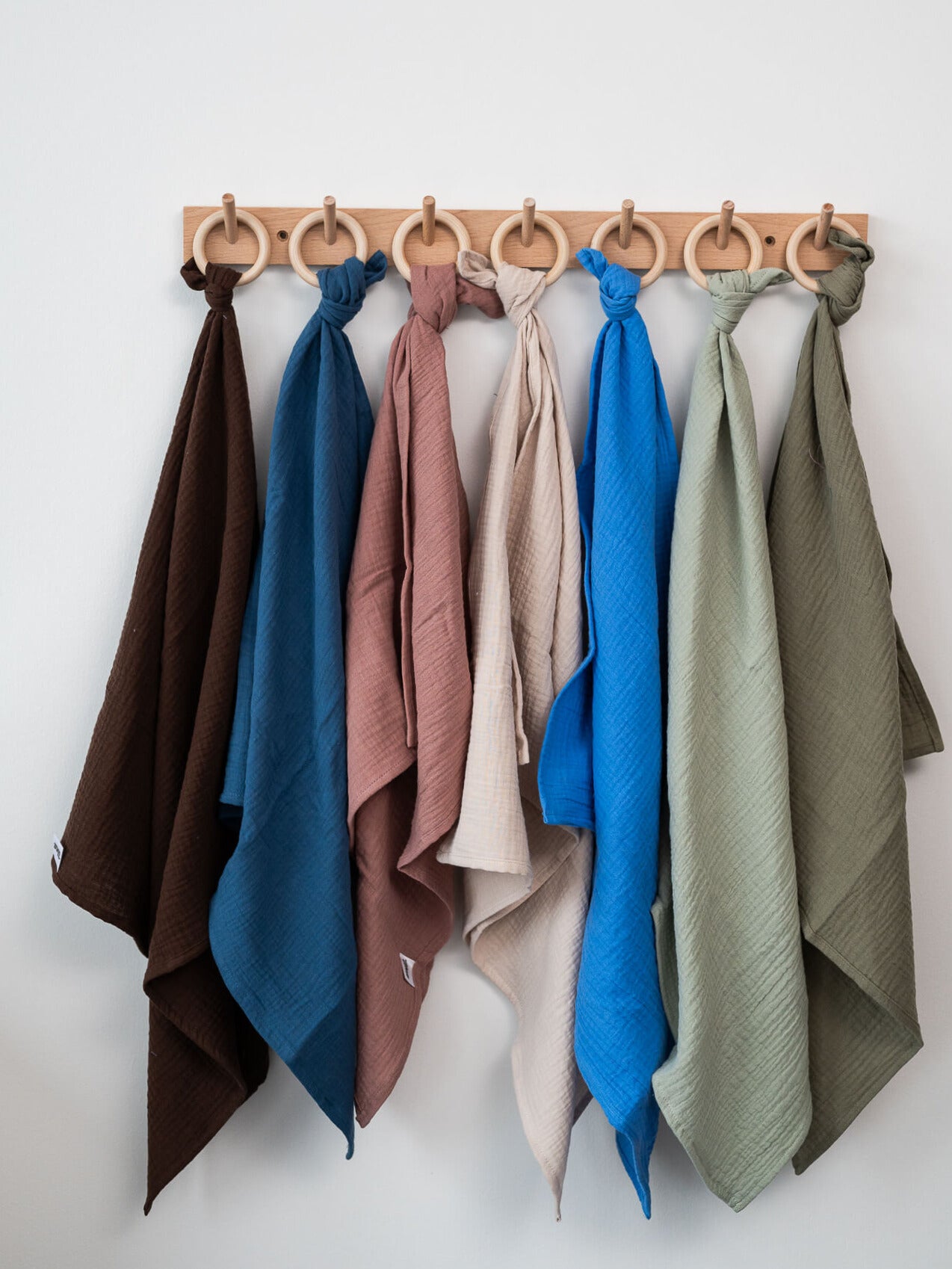 [chocolate, blueberry, old blush, light beige, cobalt blue, sage, olive]