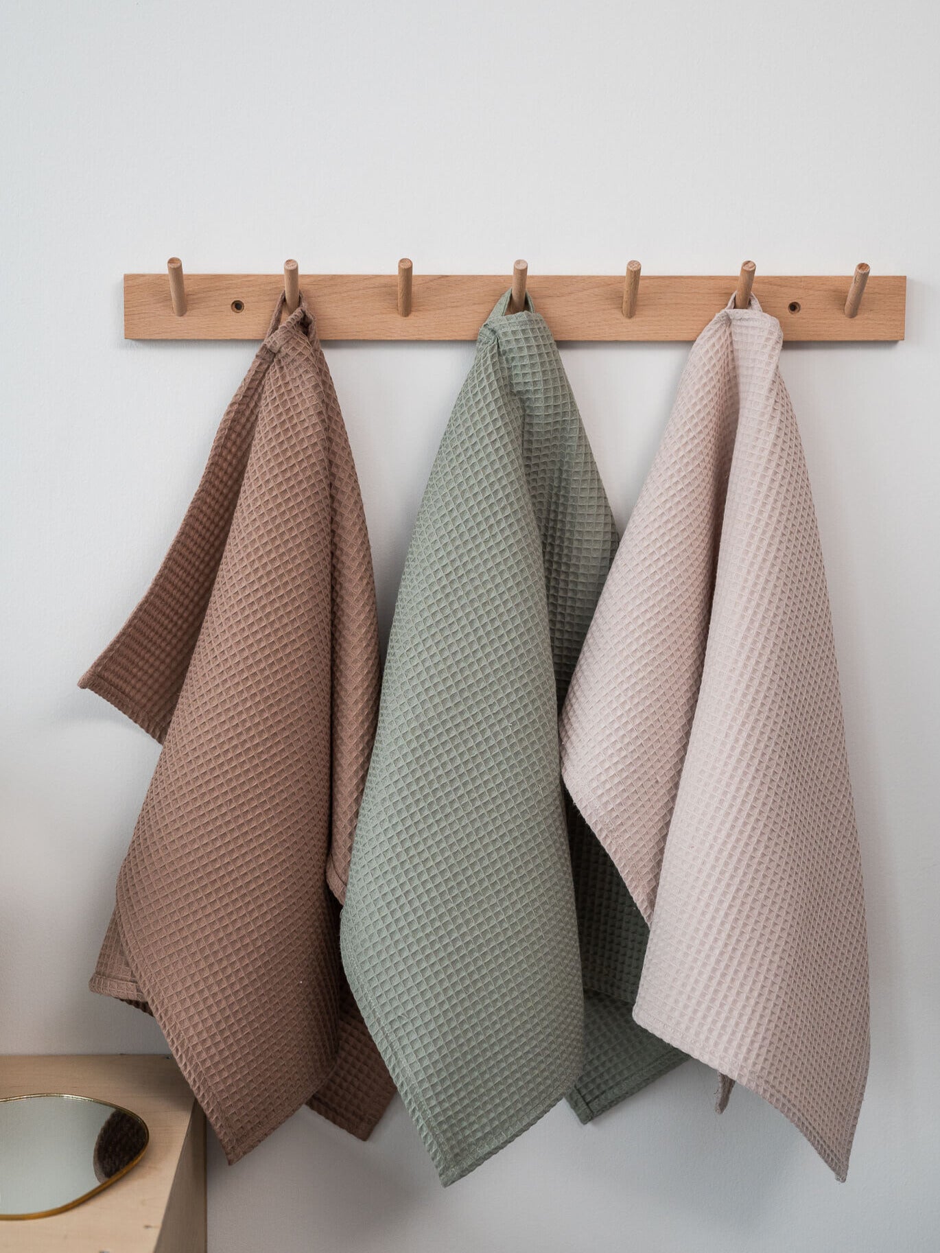 [brown, sage, light beige]