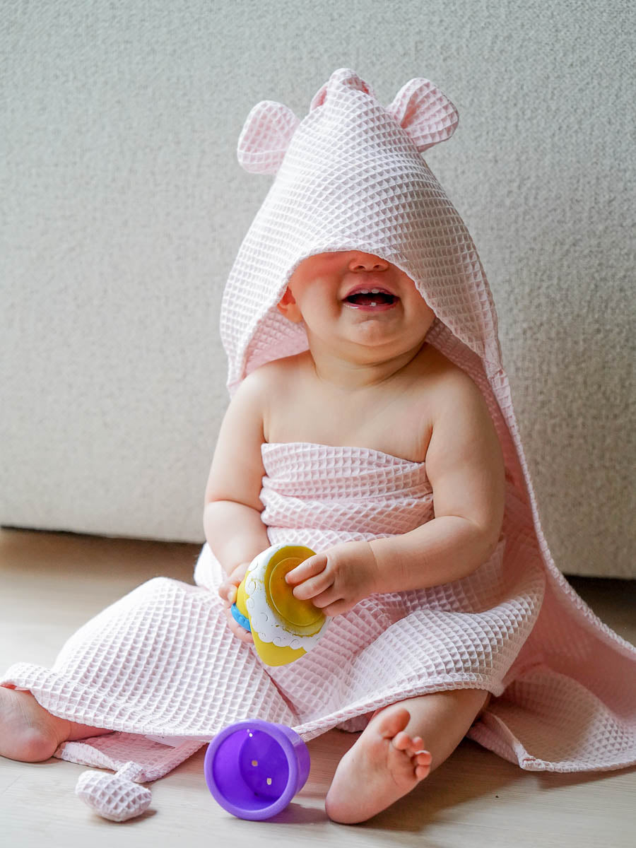 Huppupyyhe Nalle, Light rose