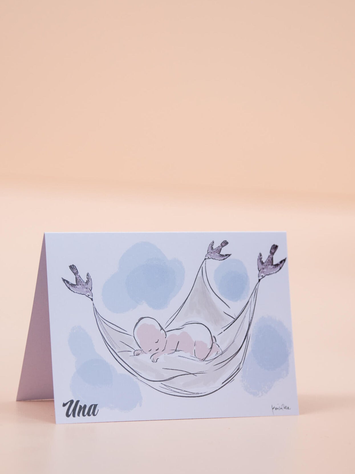 [vauvakortti sininen]