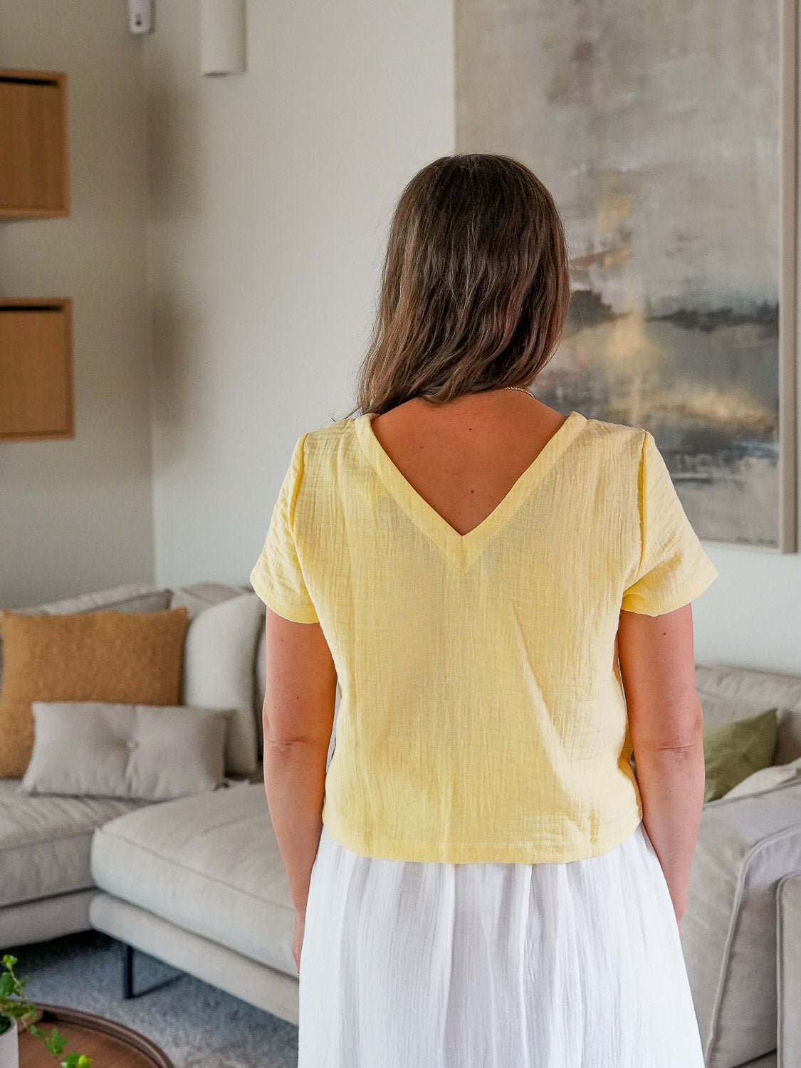 Sini T-Shirt, Yellow