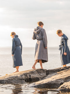 tuotekuva_lastenvohvelikylpytakki_grey_blueberry_4 [blueberry, grey]